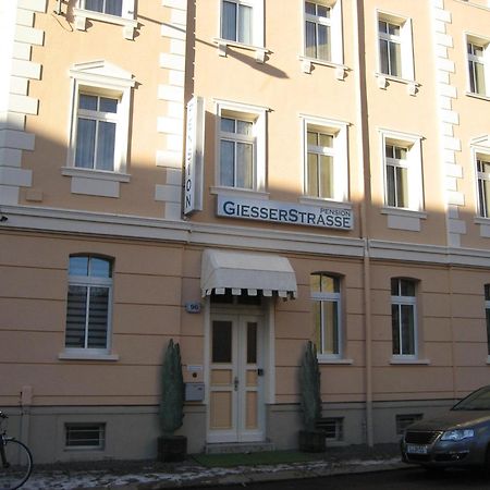 Pension Giesserstrasse ไลป์ซิก ภายนอก รูปภาพ