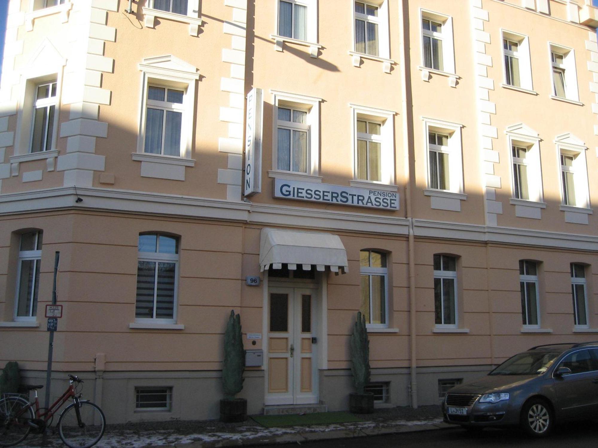 Pension Giesserstrasse ไลป์ซิก ภายนอก รูปภาพ
